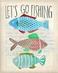 Let's Go Fishing | Obraz na stenu