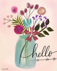 Hello Floral Bouquet | Obraz na stenu