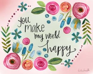 Make My World Happy | Obraz na stenu