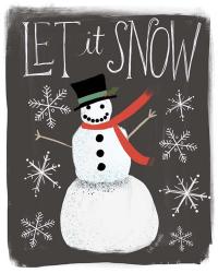 Let It Snow Snowman | Obraz na stenu