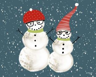 Pair of Snowmen | Obraz na stenu