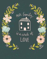 Our Family is a Circle of Love | Obraz na stenu