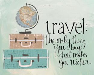 Travel Makes You Richer | Obraz na stenu