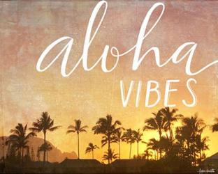 Aloha Vibes in White | Obraz na stenu