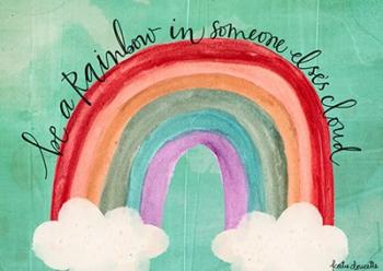 Be a Rainbow | Obraz na stenu