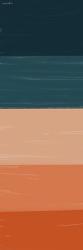 Teal Orange Sunset II | Obraz na stenu