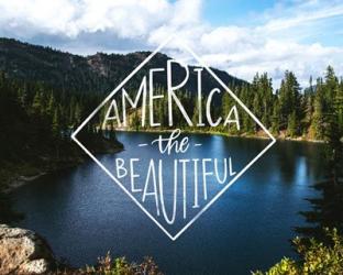 America the Beautiful | Obraz na stenu