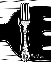 Keep Your Fork | Obraz na stenu