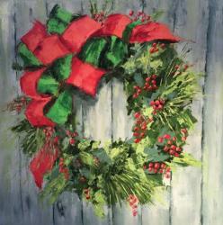 Holiday Wreath | Obraz na stenu