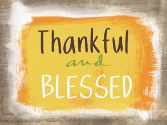 Thankful and Blessed | Obraz na stenu