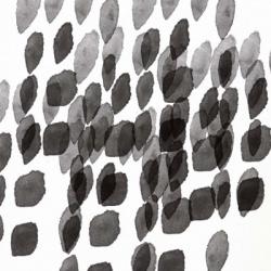 Black and White Drops Pattern | Obraz na stenu