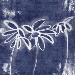 Indigo Floral | Obraz na stenu