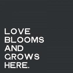 Love Blooms and Grows | Obraz na stenu