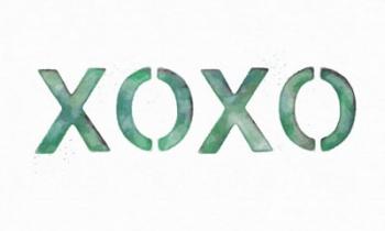 Watercolor XOXO | Obraz na stenu