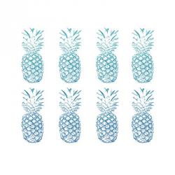 Beach Ombre Pineapples Simple | Obraz na stenu