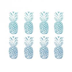 Beach Ombre Pineapples Simple | Obraz na stenu