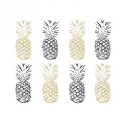 Black and Gold Pineapples | Obraz na stenu