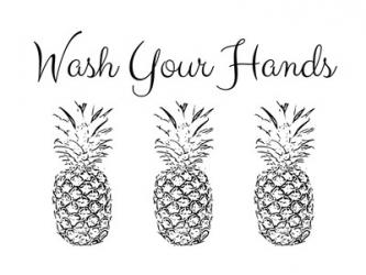 Wash Your Hands | Obraz na stenu