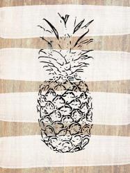Simple Stripes Pineapple | Obraz na stenu