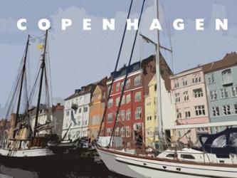 Copenhagen Poster | Obraz na stenu