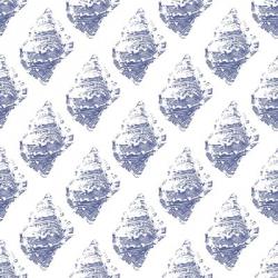 Blue Shells on White II | Obraz na stenu