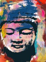 Painted Buddha | Obraz na stenu