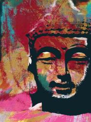 Painted Buddha IV | Obraz na stenu