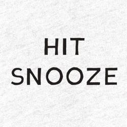 Hit Snooze | Obraz na stenu