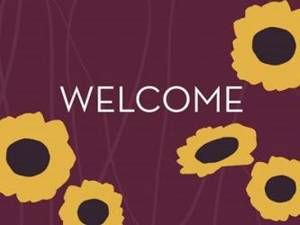 Sunflower Welcome | Obraz na stenu