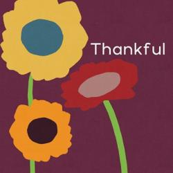 Multicolor Thankful | Obraz na stenu