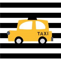 Bright Yellow Taxi | Obraz na stenu