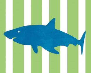 Blue and Green Shark II | Obraz na stenu