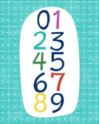 Math Numbers | Obraz na stenu