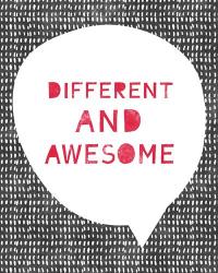 Different and Awesome Red | Obraz na stenu