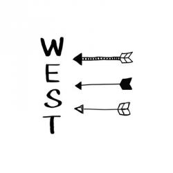 West with Arrows | Obraz na stenu
