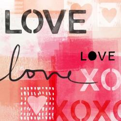 Love XOXO | Obraz na stenu