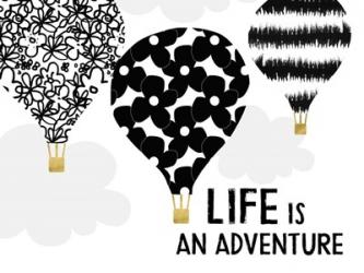 Life is an Adventure | Obraz na stenu