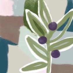 Olive Abstract II | Obraz na stenu
