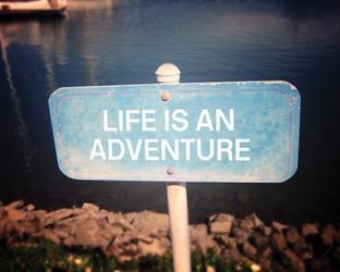 Life is an Adventure | Obraz na stenu