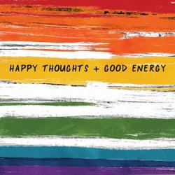 Happy Thoughts Rainbow | Obraz na stenu