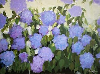 Purple and Blue Hydrangeas | Obraz na stenu