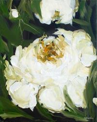 White Peony | Obraz na stenu