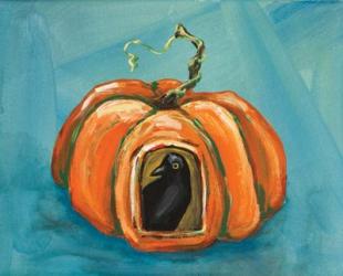 Pumpkin & Crow | Obraz na stenu