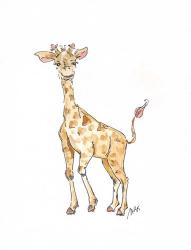 Giraffe | Obraz na stenu