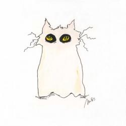Ghost Cat | Obraz na stenu