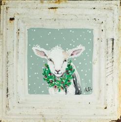 Lamb with Wreath | Obraz na stenu