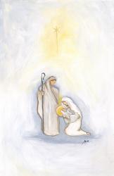 Jesus Mary and Joseph | Obraz na stenu