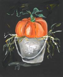 Pumpkin in a Bucket | Obraz na stenu
