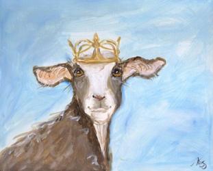Queen Goat | Obraz na stenu
