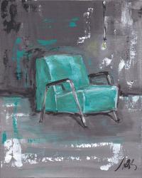 Green Chair | Obraz na stenu